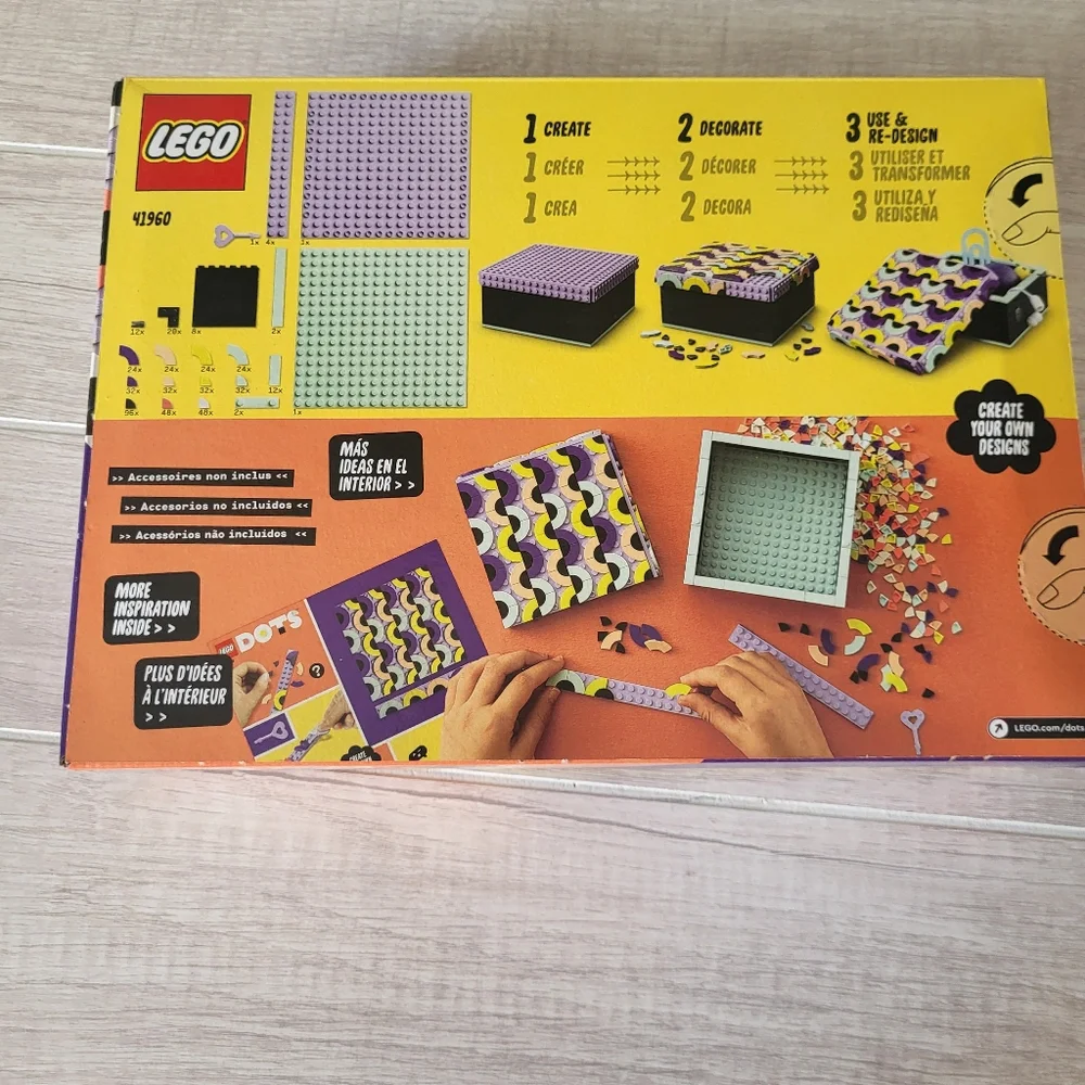 LEGO DOTS Big Box 41960 Arts and Crafts Set for Kids Aged‎ 6 Plus, DIY